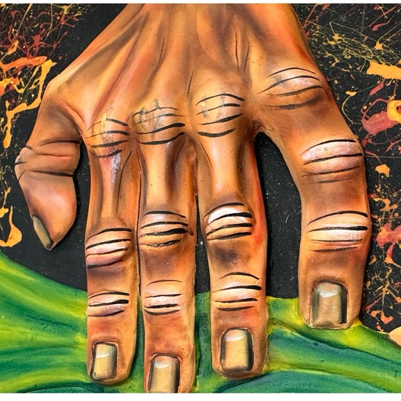 Two Stunning Vintage 3D Terracotta Artworks by Oswaldo Guayasamin, Ecuador - Picture 8 of 15